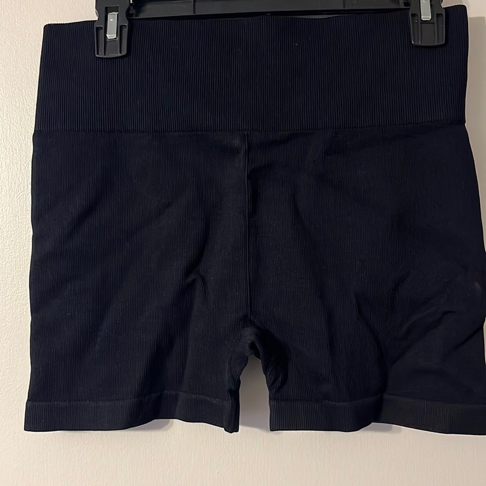 Black bike shorts